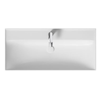 Cersanit K120-011 - Iebūvējamā izlietne LARGA 46x100 cm keramika/spīdīgi balta