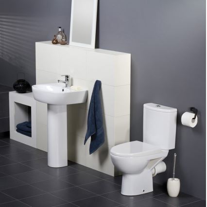 Cersanit K27-062 - Stāvošais WC PARVA keramika/balta
