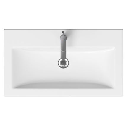 Cersanit K32-004-BOX - COMO virsmas/karājamā izlietne 45x80 cm keramika/spīdīgi balta