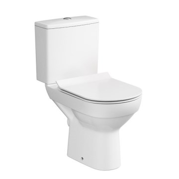 Cersanit K35-037 - Stāvošais WC ar sēdekli CITY keramika/balta