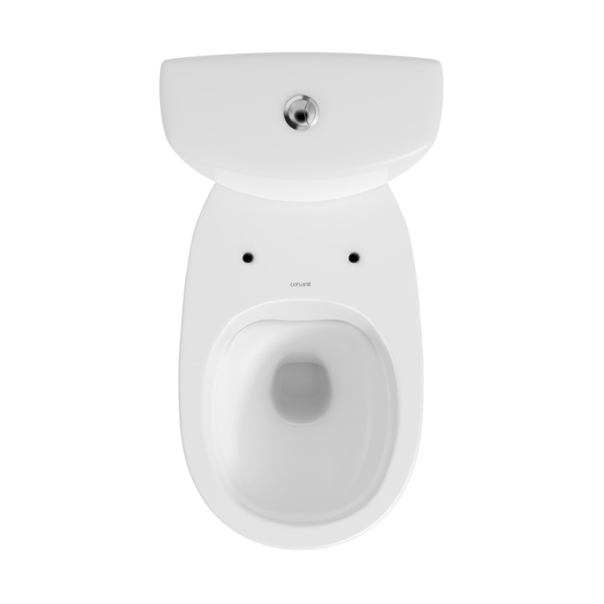 Cersanit K667-052 - Brīvi stāvošs tualetes pods ar tualetes vāku ARTECO keramika/balta