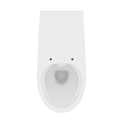 Cersanit K670-002 - Bezbarjeru sienas WC ETIUDA keramika/balta