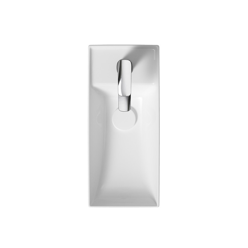 Cersanit K677-005 - Iebūvējams izlietne LARGA 22x50 cm keramika/spīdīgi balta