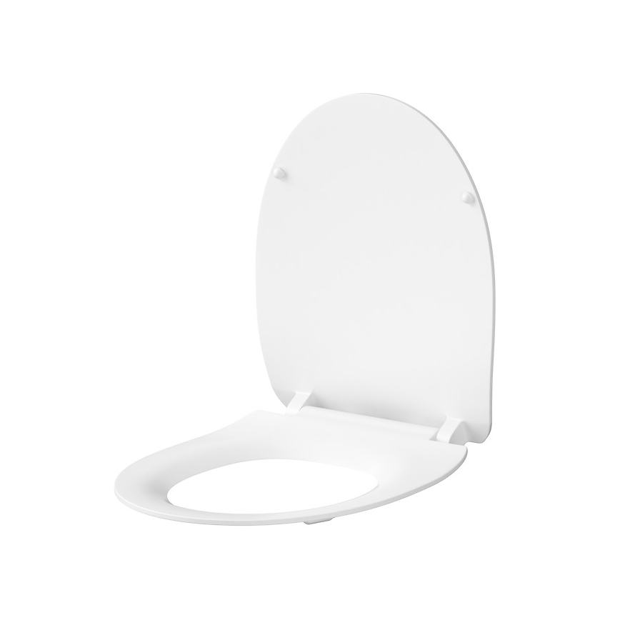 Cersanit K701-147 - Karājamais WC ar SAVIO tualetes sēdekli, keramika/balta