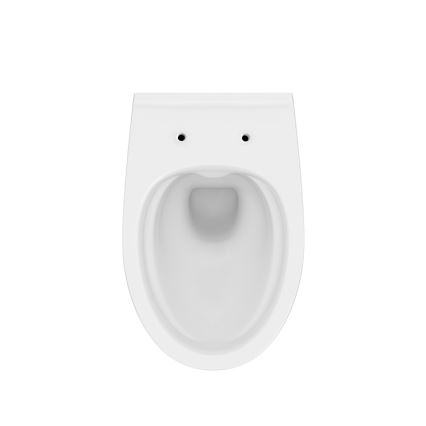Cersanit K701-147 - Karājamais WC ar SAVIO tualetes sēdekli, keramika/balta