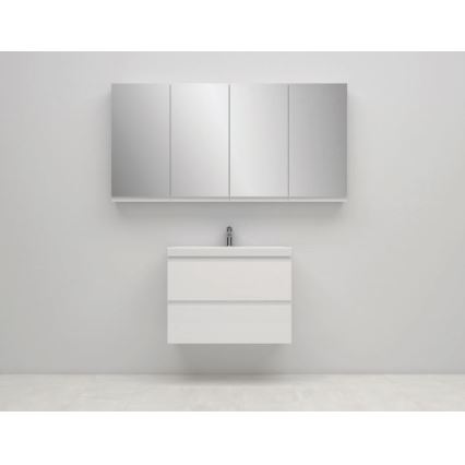 Cersanit S590-030 - Spogulis vannas istabas skapītis MODUO 80x40 cm