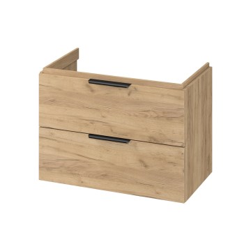 Cersanit S598-047-DSM - Sienas skapītis zem izlietnes MALIKA 80x55x45 cm ozols