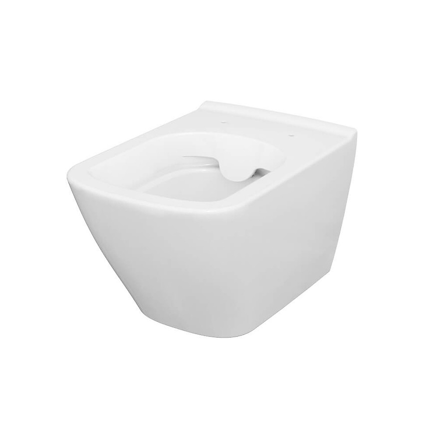 Cersanit S701-405 - Karājams WC ar sēdekli CITY SQUARE keramika/balta