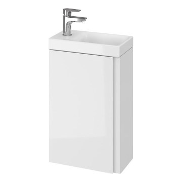 Cersanit S929-014 - Vannas istabas izlietnes skapītis MEDDIE 59x39 cm spīdīgi balta