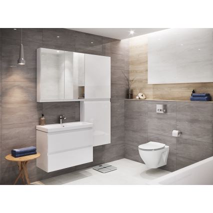Cersanit S929-018 - Spogulis vannas istabas skapītis MEDDIE 80x59,5 cm