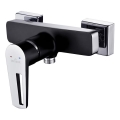Cersanit S951-034 - Dušas ūdens krāns MILLE melna/spīdīgi hromēts
