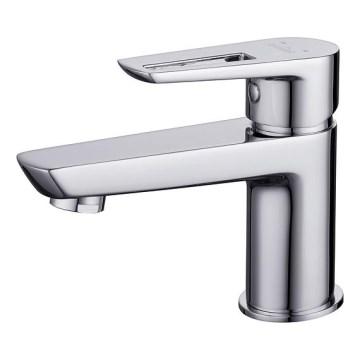 Cersanit S951-045 - Izlietnes krāns MILLE 13,4 cm spīdīgi hromēts + noteka