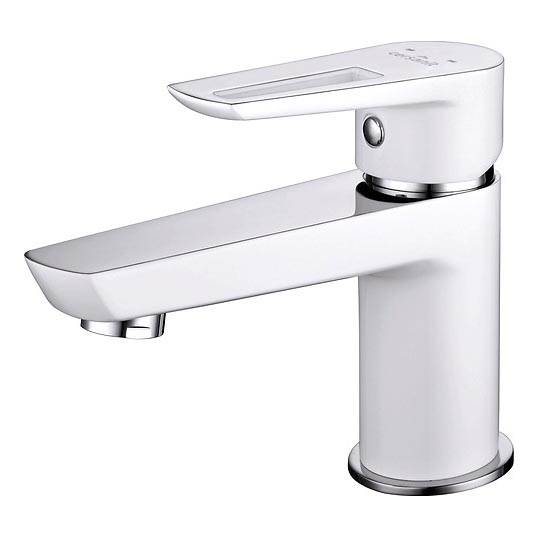 Cersanit S951-047 - Izlietnes krāns MILLE 13,4 cm balta + noteka