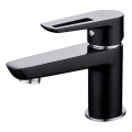 Cersanit S951-048 - Izlietnes krāns MILLE 13,4 cm melna + noteka