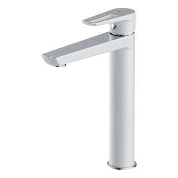 Cersanit S951-355 - Izlietnes krāns MILLE 27 cm balta + noteka