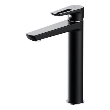 Cersanit S951-356 - Izlietnes krāns MILLE 27 cm melna + noteka