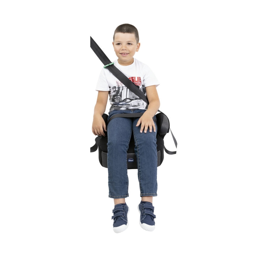 Chicco - Automašīnas paaugstinājuma krēsliņš QUASAR FIX i-Izmērs (126-150 cm) pelēka