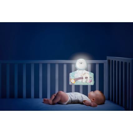 Chicco - Bērnu aktivitātes paklājiņš 2in1 3xAAA pūce