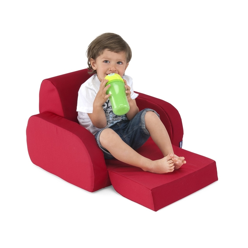 Chicco - Bērnu atpūtas krēsls TWIST sarkana