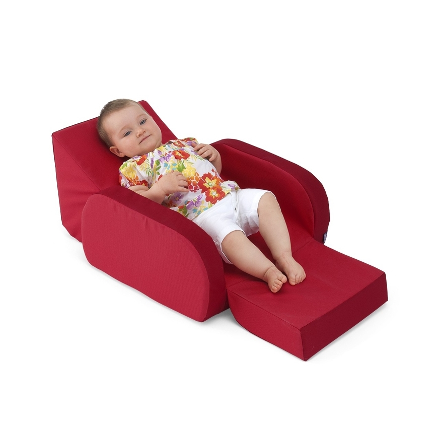 Chicco - Bērnu atpūtas krēsls TWIST sarkana
