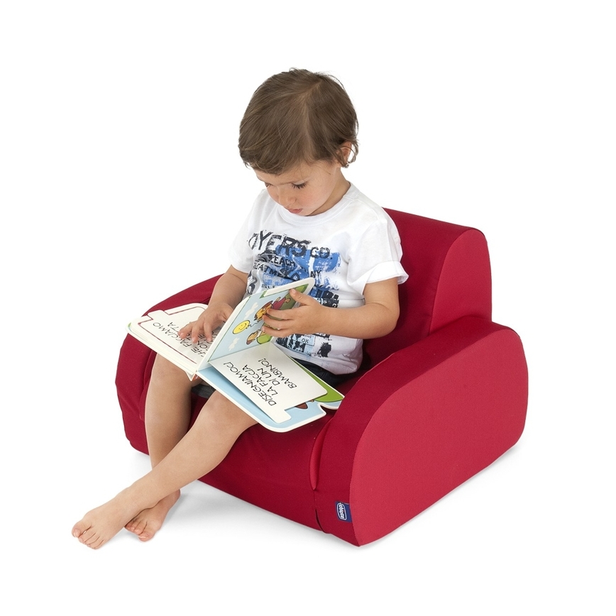 Chicco - Bērnu atpūtas krēsls TWIST sarkana