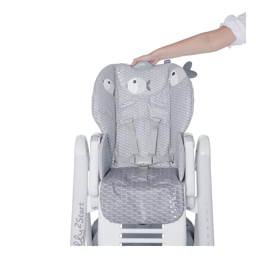 Chicco - Bērnu barošanas krēsls Polly2Start - Dots
