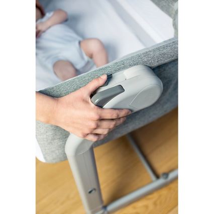 Chicco - Bērnu gultiņa 2in1 2v1 NEXT2ME MAGIC EVO tumši pelēka