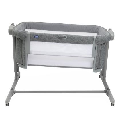 Chicco - Bērnu gultiņa 2in1 2v1 NEXT2ME MAGIC EVO tumši pelēka