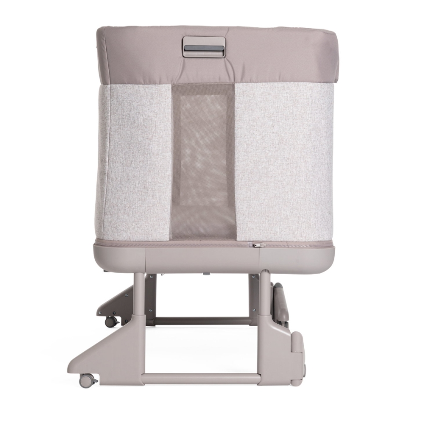 Chicco - Bērnu gultiņa 3in1 NEXT2ME FOREVER pelēka