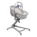 Chicco - Bērnu gultiņa 5in1 BABY HUG PRO bēša