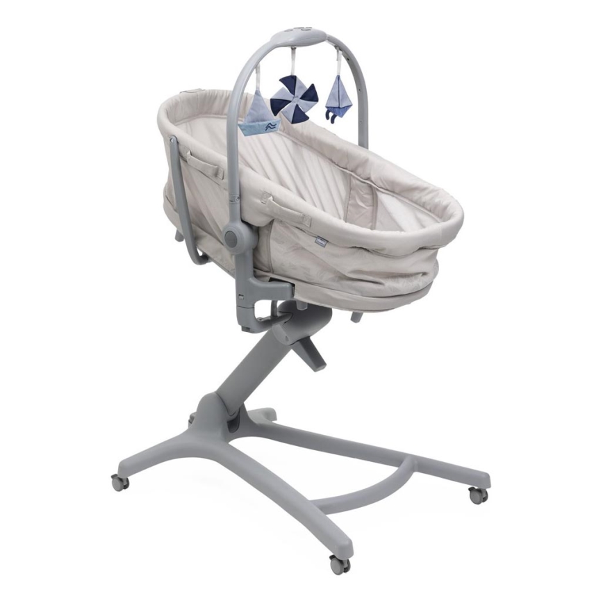 Chicco - Bērnu gultiņa 5in1 BABY HUG PRO bēša