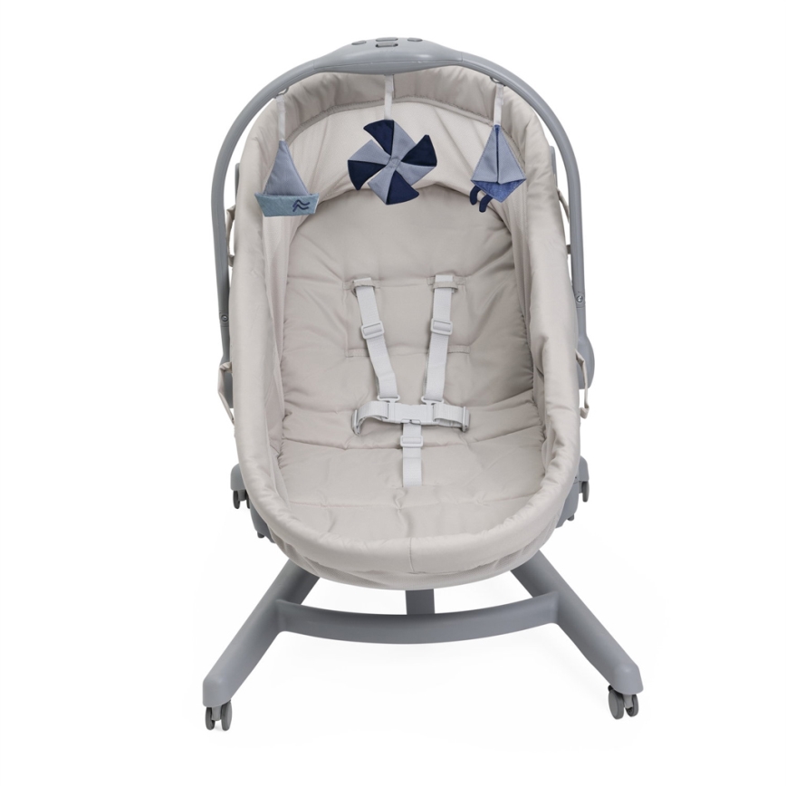 Chicco - Bērnu gultiņa 5in1 BABY HUG PRO bēša