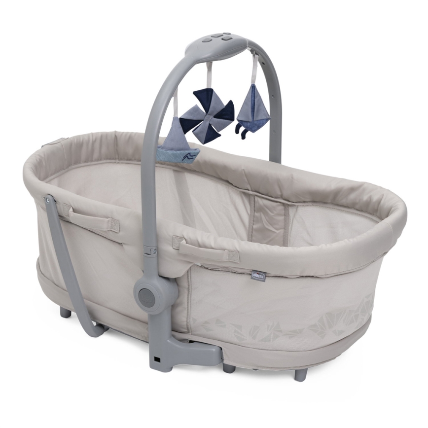 Chicco - Bērnu gultiņa 5in1 BABY HUG PRO bēša