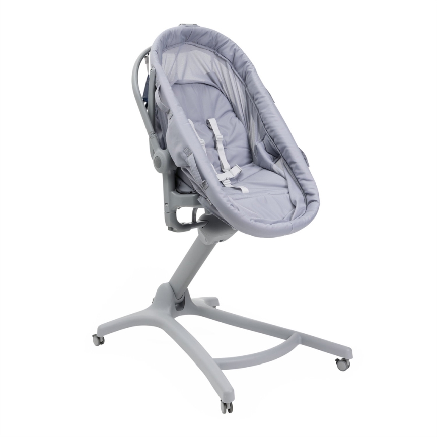 Chicco - Bērnu gultiņa 5in1 BABY HUG PRO pelēka