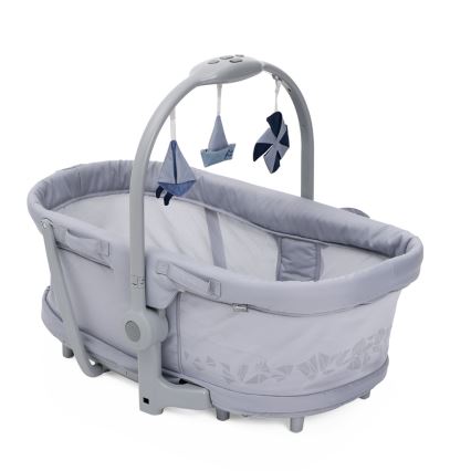 Chicco - Bērnu gultiņa 5in1 BABY HUG PRO pelēka