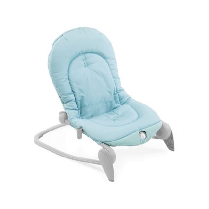 Chicco - Bērnu kustīgs guļamkrēsls ar mūziku BALLOON Froggy zila