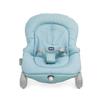 Chicco - Bērnu kustīgs guļamkrēsls ar mūziku BALLOON Froggy zila