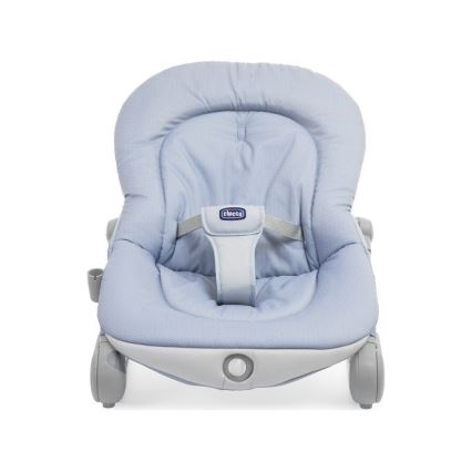 Chicco - Bērnu kustīgs šūpuļkrēsls ar mūziku BALLOON Dots 2xAA + 1xLR20 zila