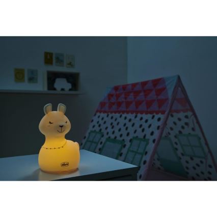 Chicco - Bērnu nakts lampa SWEET LIGHTS lama