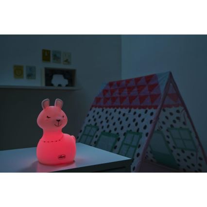 Chicco - Bērnu nakts lampa SWEET LIGHTS lama