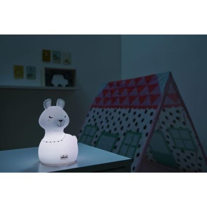 Chicco - Bērnu nakts lampa SWEET LIGHTS lama