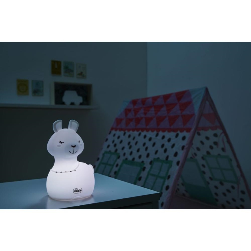 Chicco - Bērnu nakts lampa SWEET LIGHTS lama