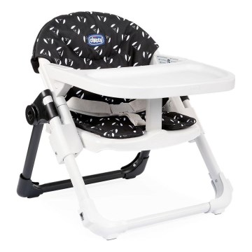 Chicco - Bērnu pārnēsājamais krēsls paaugstināšanas sēdeklis CHAIRY melna