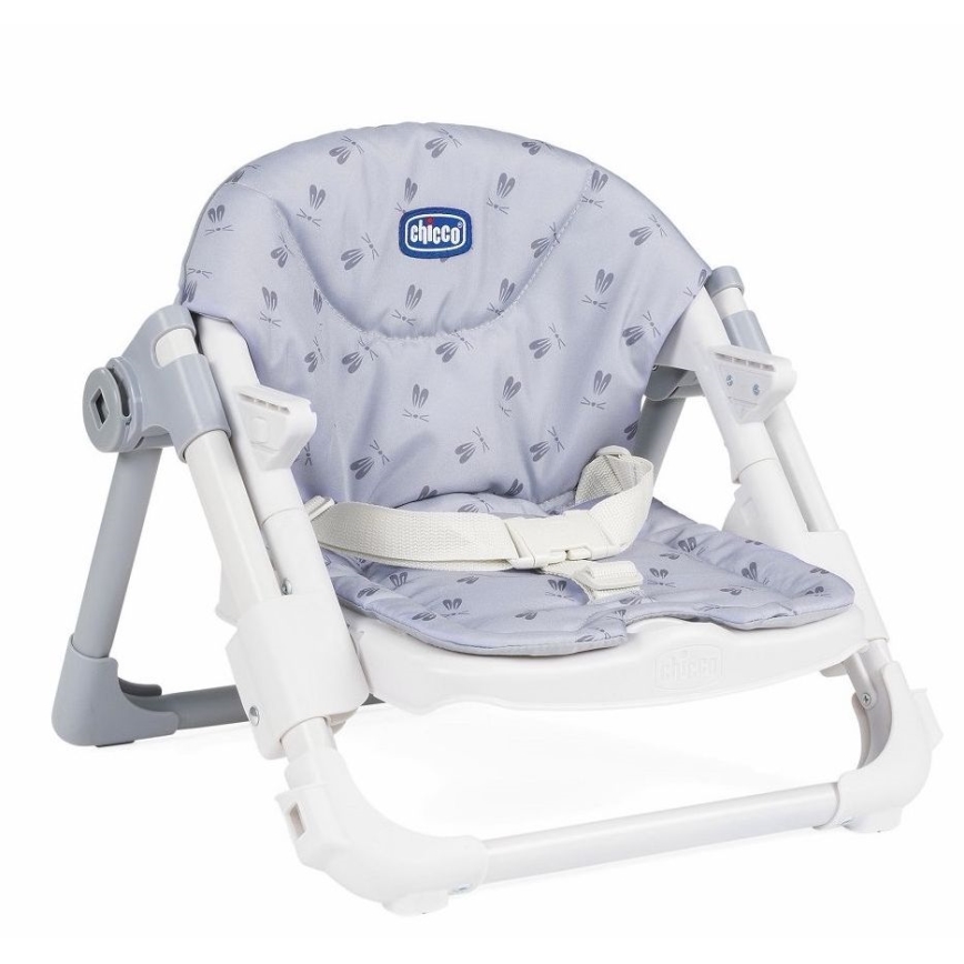 Chicco - Bērnu pārnēsājamais krēsls paaugstināšanas sēdeklis CHAIRY zila