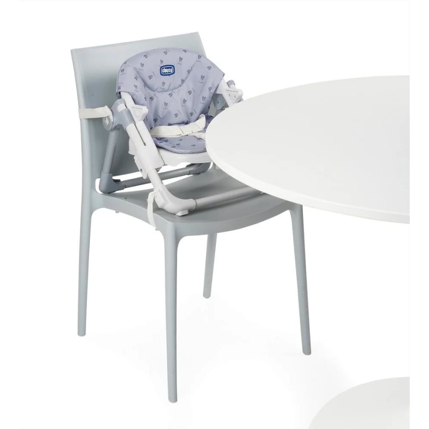 Chicco - Bērnu pārnēsājamais krēsls paaugstināšanas sēdeklis CHAIRY zila