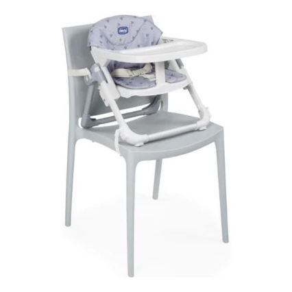 Chicco - Bērnu pārnēsājamais krēsls paaugstināšanas sēdeklis CHAIRY zila