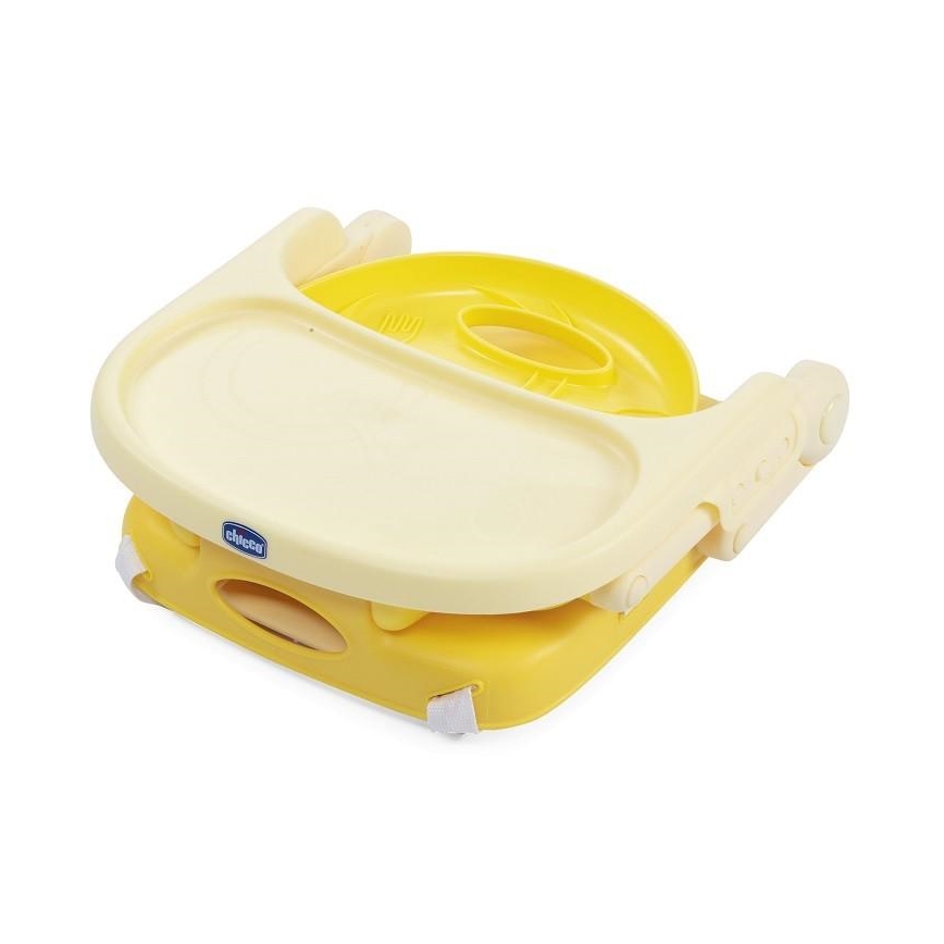 Chicco - Bērnu pārnēsājamais krēsls paaugstināšanas sēdeklis POCKET SNACK dzeltena