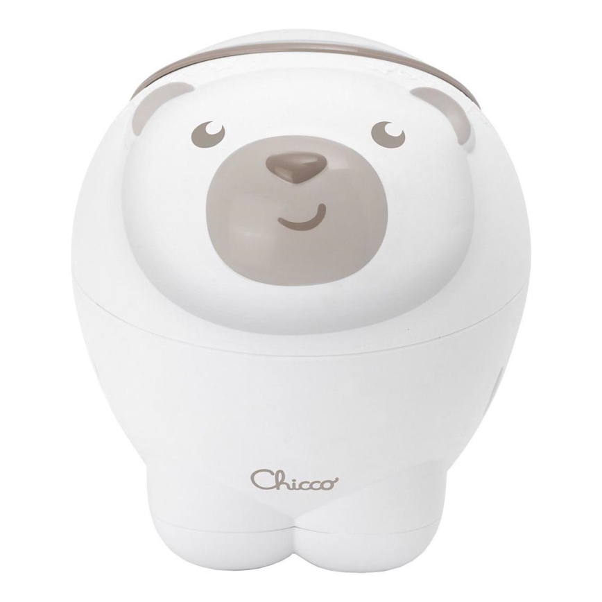 Chicco - Bērnu projektors 2in1 POLAR BEAR 3xAA bēša