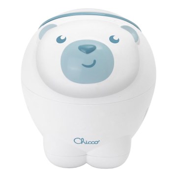 Chicco - Bērnu projektors 2in1 POLAR BEAR 3xAA zila
