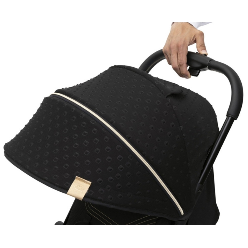 Chicco - Bērnu ratiņi GOODY XPLUS Black Re_Lux Eco+